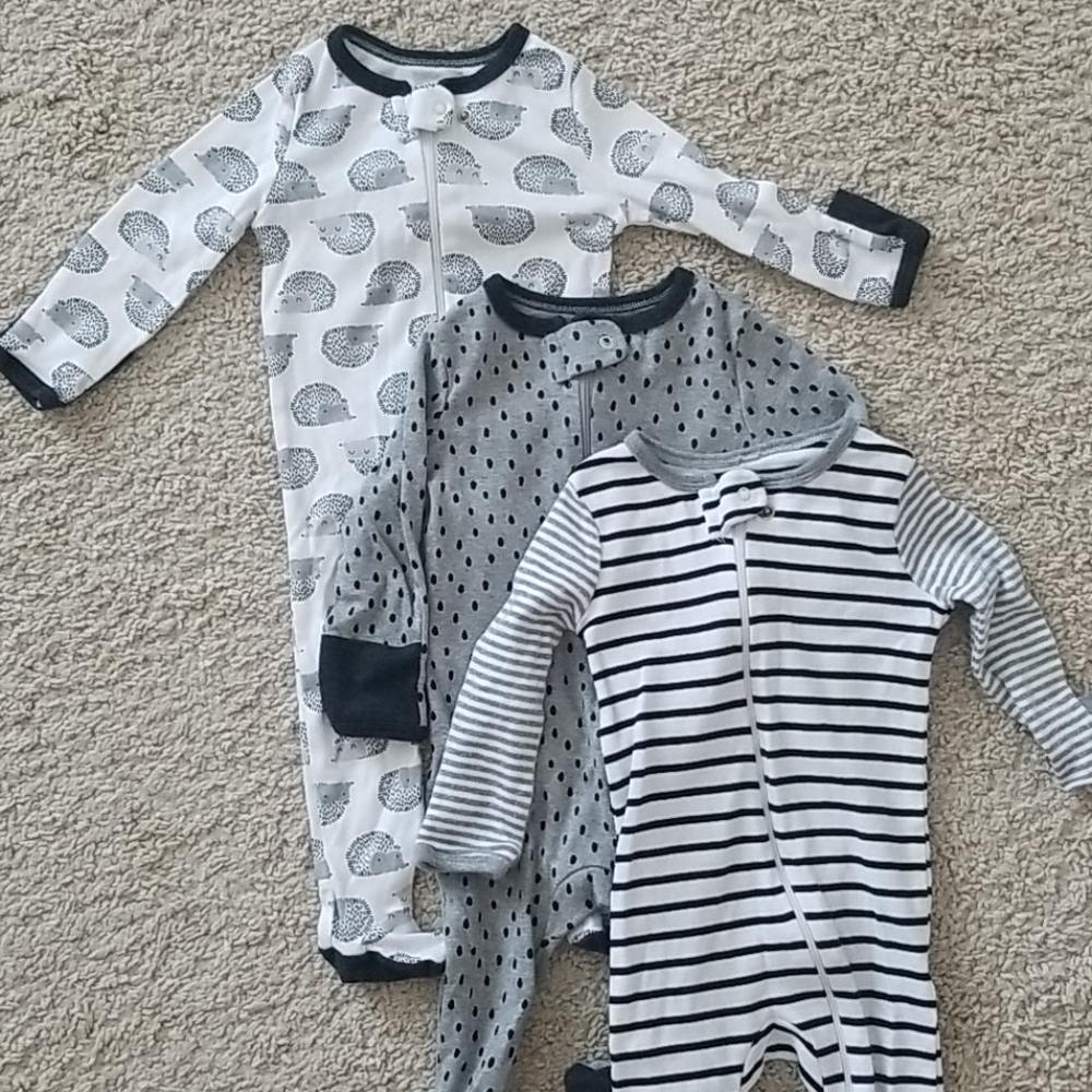 Cloud Island Footie Set of 3